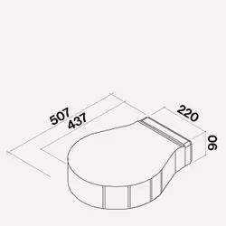 Falmec KACL.782#49F Accessoire pour hotte Moteur pour hotte