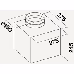 Falmec KACL.798#41F Accessoire pour hotte Moteur pour hotte - Vue supplémentaire 2