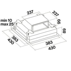 Falmec KACL.951 Accessoire pour hotte Filtre de hotte