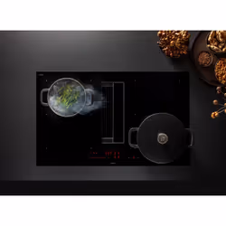 Falmec Zero Easy Noir Intégré 84 cm Céramique 4 zone(s)