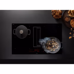 Falmec Zero Easy Noir Intégré 84 cm Céramique 4 zone(s)