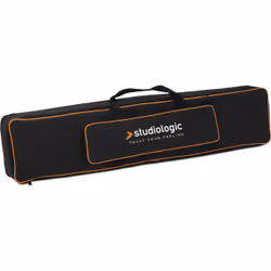 Studiologic Softcase A, Noir, Rembourrage en fibre de polyester, Étui pour clavier MIDI, Housse, studiologic, Fermeture à gli ...