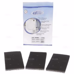 Lot de 3 Filtres mousse polyuréthane pour sèche linge condensation Whirlpool Convient pour les marques Whirlpool, Laden, Bauk ...