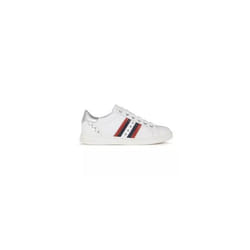 Baskets basses GEOX JAYSEN - Blanc - Lacets - Femme - Plat