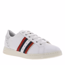 Baskets basses GEOX JAYSEN - Blanc - Lacets - Femme - Plat