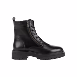 Bottines D16hrf00043 Iridea Cuir Noir
