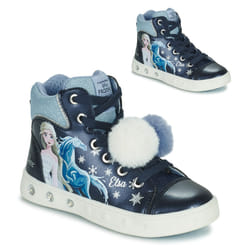 Basket Cuir Geox Enfant Skylin