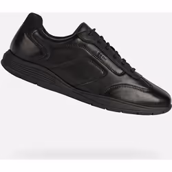 Basket Cuir Geox Spherica Noir
