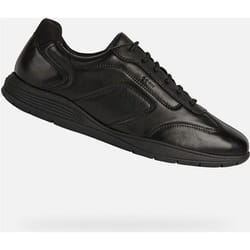 Basket Cuir Geox Spherica Noir