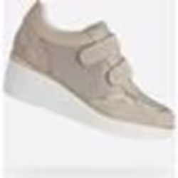 Tennis D ILDE - GEOX - Femme - Beige - Compensé - Cuir