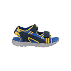Sandales enfant Geox Vaniett Marine/Jaune - Marque GEOX - Fermeture à scratch - Confort exceptionnel