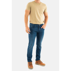 Jean Replay pour Hommes avec Power Stretch - Bleu - Slim - Taille standard