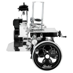 Berkel BK-Tribute118N trancheuse Manuel Noir, Acier inoxydable Acier inoxydable
