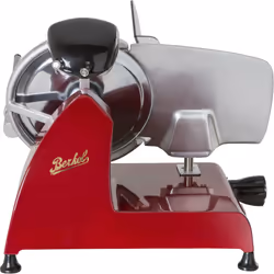 Berkel Red Line 250, Electrique, 1,4 cm, Rouge, Argent, Acier inoxydable, 185 mm, 17,5 cm