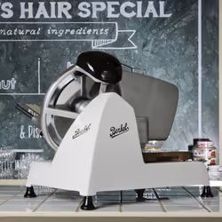 Berkel Red Line 250 trancheuse Electrique 190 W Blanc Aluminium - Vue supplémentaire 5