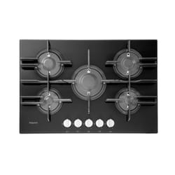 Hotpoint FTGHG 751 D/HA(BK) Noir Intégré 75 cm Gaz 5 zone(s)