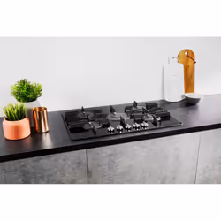 Hotpoint FTGHG 751 D/HA(BK) Noir Intégré 75 cm Gaz 5 zone(s) - Vue supplémentaire 18