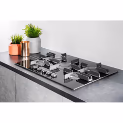 Hotpoint FTGHG 751 D/HA(BK) Noir Intégré 75 cm Gaz 5 zone(s) - Vue supplémentaire 19