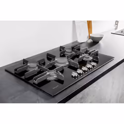 Hotpoint FTGHG 751 D/HA(BK) Noir Intégré 75 cm Gaz 5 zone(s) - Vue supplémentaire 20