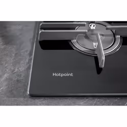 Hotpoint FTGHG 751 D/HA(BK) Noir Intégré 75 cm Gaz 5 zone(s) - Vue supplémentaire 5