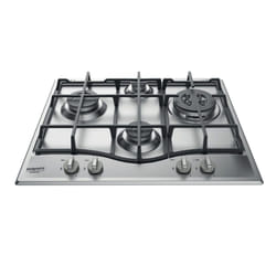 Hotpoint PCN 641 T/IX/HAR Acier inoxydable Intégré 60 cm Gaz 4 zone(s)