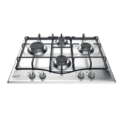 Hotpoint PCN 642 IX/HAR Acier inoxydable Intégré 59 cm Gaz 4 zone(s)