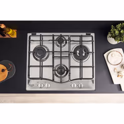 Hotpoint PCN 642 T/IX/HAR Acier inoxydable Intégré 60 cm Gaz 4 zone(s) - Vue supplémentaire 4