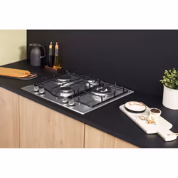 Hotpoint PCN 642 T/IX/HAR Acier inoxydable Intégré 60 cm Gaz 4 zone(s) - Vue supplémentaire 5