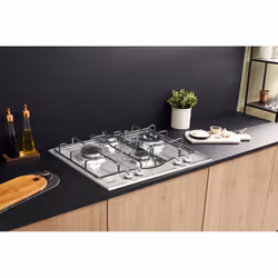 Hotpoint PCN 642 T/IX/HAR Acier inoxydable Intégré 60 cm Gaz 4 zone(s) - Vue supplémentaire 6