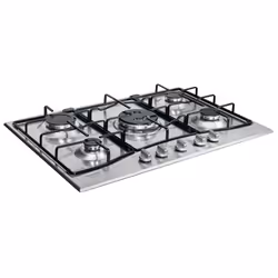 Hotpoint PCN 752 T/IX/HAR Acier inoxydable Intégré 75 cm Gaz 5 zone(s)