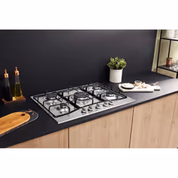 Hotpoint PCN 752 T/IX/HAR Acier inoxydable Intégré 75 cm Gaz 5 zone(s) - Vue supplémentaire 5