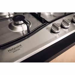 Hotpoint PCN 752 T/IX/HAR Acier inoxydable Intégré 75 cm Gaz 5 zone(s) - Vue supplémentaire 7
