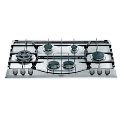 Hotpoint PHN 962 TS/IX/HA Acier inoxydable Intégré 90 cm Gaz 6 zone(s)