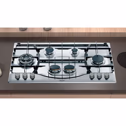 Hotpoint PHN 962 TS/IX/HA Acier inoxydable Intégré 90 cm Gaz 6 zone(s)