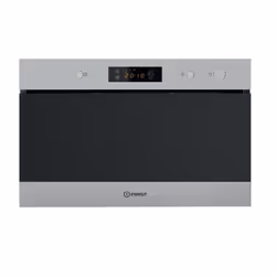 Indesit MWI 6211 IX, Intégré, Micro-onde simple, 22 L, 750 W, Boutons, Noir, Acier inoxydable