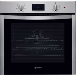 Indesit IFW 55Y4 IX, Moyenne, Four électrique, 71 L, 71 L, Intégré, Acier inoxydable