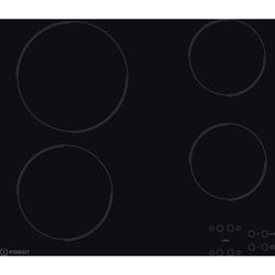 Indesit AAR 160 C Noir Intégré 58 cm Céramique 4 zone(s)