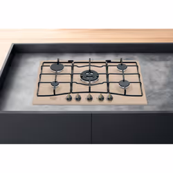 Hotpoint PCN 750 T (AV) R /HA Avoine Intégré 75 cm Gaz 5 zone(s)