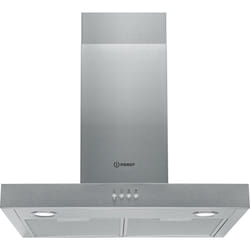 Indesit IHBS 6.5 LM X hotte Monté au mur Acier inoxydable 432 m³/h D