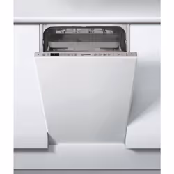 Indesit DSIO 3T224 CE, Entièrement intégré, Compact (45 cm), Argent, Boutons, 1,3 m, 1,55 m