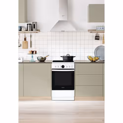 Indesit IS5V5CCW/E four et cuisinière Céramique Blanc A