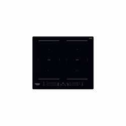 Hotpoint HS 5160C NE, Noir, Intégré, 59 cm, Plaque avec zone à induction, Verre-céramique, 4 zone(s)