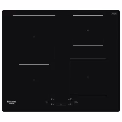 Hotpoint HQ 2260S NE, Noir, Intégré, 59 cm, Plaque avec zone à induction, Verre-céramique, 4 zone(s)