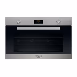 Hotpoint MS3 744 IX HA, Grand, Four électrique, 100 L, 100 L, 2850 W, Intégré