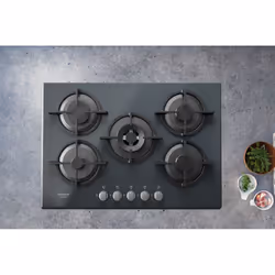 Hotpoint HAGD 72S/MR Miroir Intégré 73 cm Gaz 5 zone(s) - Vue supplémentaire 4