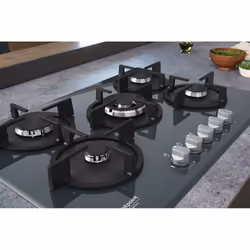Hotpoint HAGD 72S/MR Miroir Intégré 73 cm Gaz 5 zone(s) - Vue supplémentaire 7