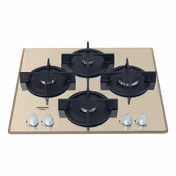 Hotpoint HAGD 61S/CH Champagne Intégré 60 cm Gaz 4 zone(s) - Vue supplémentaire 2