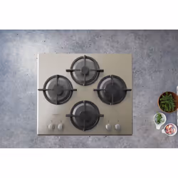 Hotpoint HAGD 61S/CH Champagne Intégré 60 cm Gaz 4 zone(s) - Vue supplémentaire 4