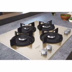 Hotpoint HAGD 61S/CH Champagne Intégré 60 cm Gaz 4 zone(s) - Vue supplémentaire 7