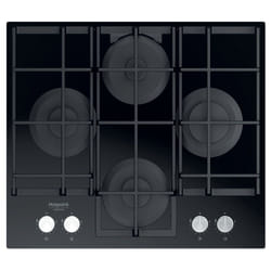 Hotpoint HAGS 61F/BK Noir Intégré 59.5 cm Gaz 4 zone(s)